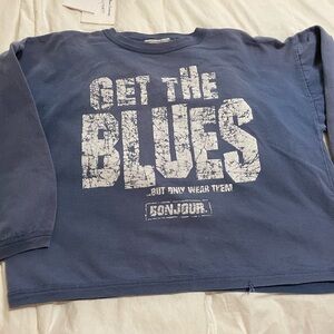 Bonjour Vintage Graphic Sweatshirt